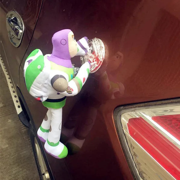 45cm Toy Story Sherif Woody Buzz Lightyear Car Dolls Toys Outside Hang Toys Cute Auto Accessories Car Decoration Doll