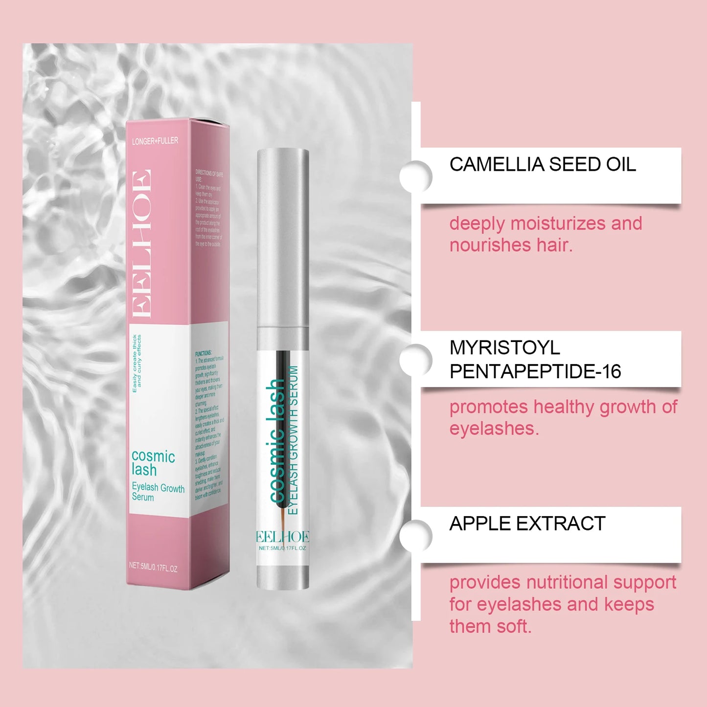 Camellia Seed Oil Eyebrow Growth Serum Hair Growth Anti Hairs Loss Prevent Baldness Fuller Thicker Lengthening Eyebrow Makeup