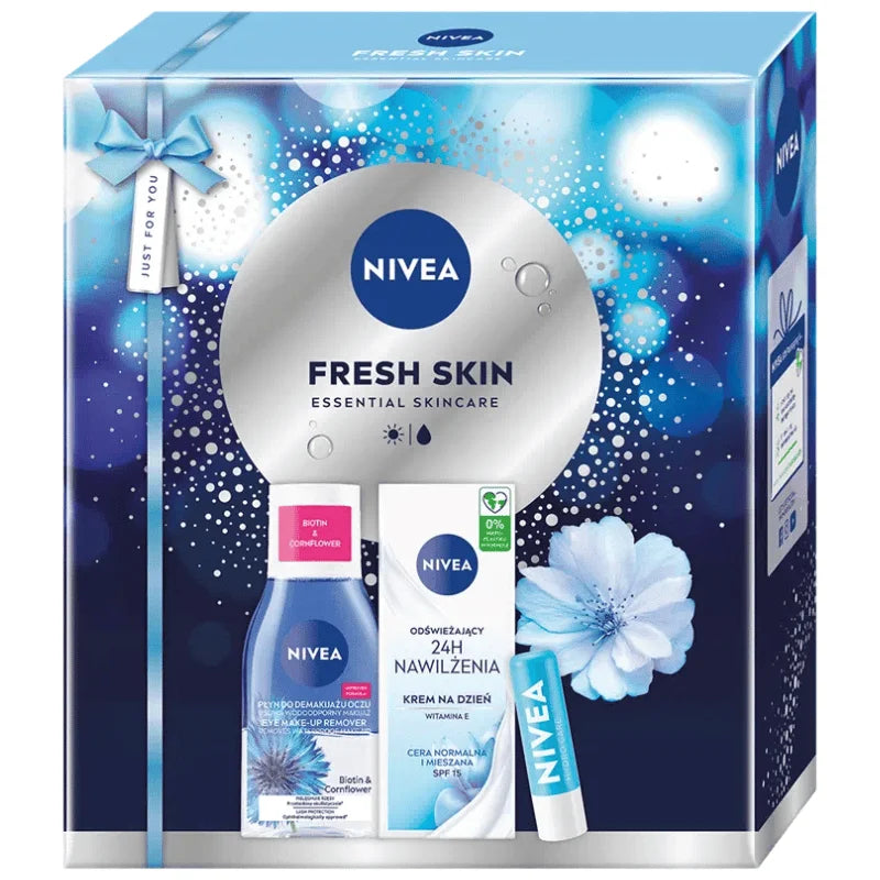 Nivea Fresh Skin Women's Face Care Cosmetics Set